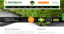 Desktop Screenshot of abitofgreen.com